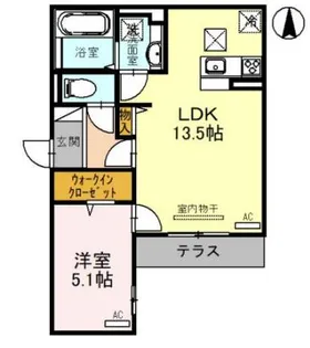 TMK西北【2階】の間取り