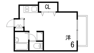 アクシス北青木【2階】の間取り