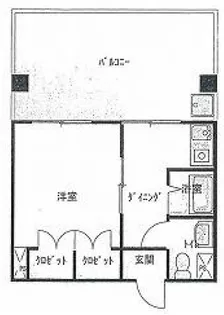 エビス西宮【7階】の間取り