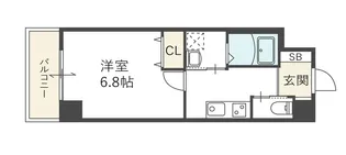 リブネスコート西宮鳴尾【5階】の間取り