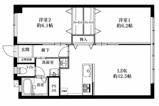 松本第一ビル【3階】の間取り