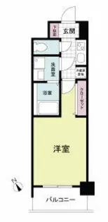 アーバングリーン甲子園【10階】の間取り