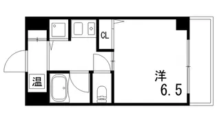 フレイランス六甲【3階】の間取り
