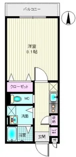 フロンティアスピリットⅢ【3階】の間取り