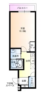 フジパレス西宮北口東【2階】の間取り