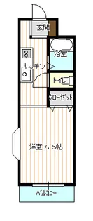プラチナコート51番館【301号室】の間取り