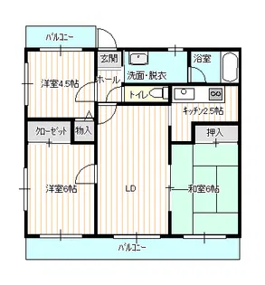 グランルミエル【403号室】の間取り
