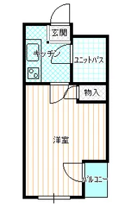 プラスコート熊谷【305号室】の間取り