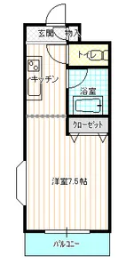 メゾンラベンダー16【108号室】の間取り