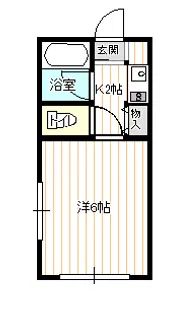 アレグリアプレイス熊谷【203号室】の間取り