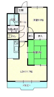 アモ末広【7階】の間取り