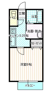 ギンザスクエア【102号室】の間取り
