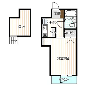 門井マンション【3階】の間取り