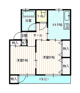 あけぼのマンション【101号室】の間取り
