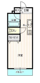 メゾンブルーサルビア11【1階】の間取り