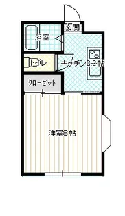 パープルタウン【1階】の間取り