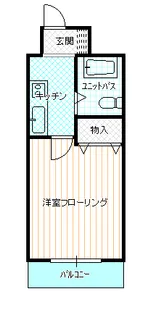 アトゥム熊谷【203号室】の間取り