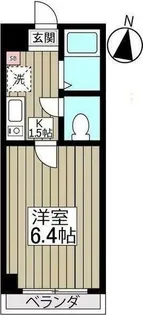 シャルマンフジ1番館【2階】の間取り