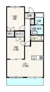 埼玉県熊谷市別府5丁目【マンション】の間取り