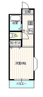 メゾンラベンダー13【101号室】の間取り