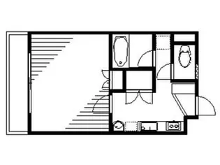 アーク新水前寺【2階】の間取り