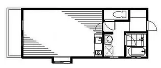 1Rの間取り画像