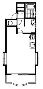 1Rの間取り画像