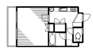アーク新水前寺【403号室】の間取り