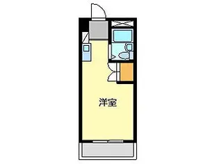 水前寺北スカイマンション【208号室】の間取り