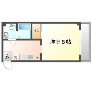 プレアール野田屋町【6階】の間取り