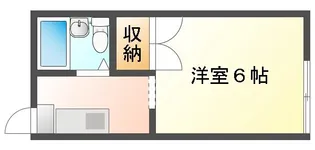 ローズコーポ【1階】の間取り