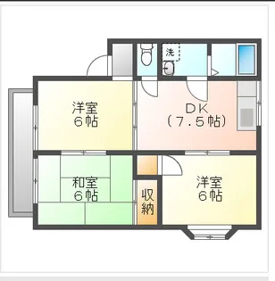 ジュネス【2階】の間取り