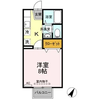 コンフォート【1階】の間取り