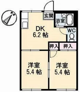 セフィラハイツ【201号室】の間取り