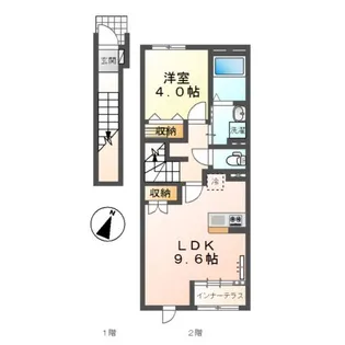 フロード・N【2階】の間取り