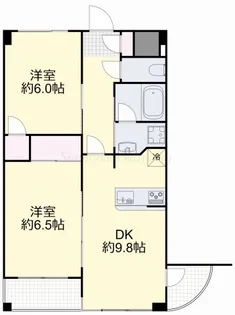 カトービル【5階】の間取り