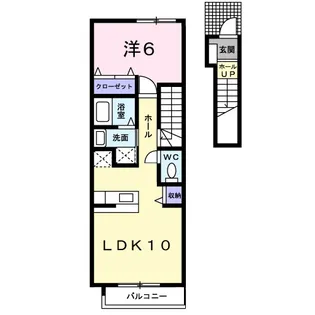 アルモニー【2階】の間取り