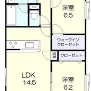 WIN北方【4階】の間取り