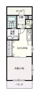 クルーズイン【3階】の間取り