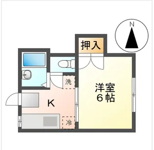 アンビシャス高島【2階】の間取り