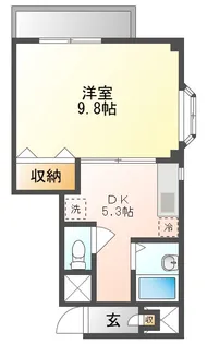 HELLO&HELLO−JIMA【3階】の間取り