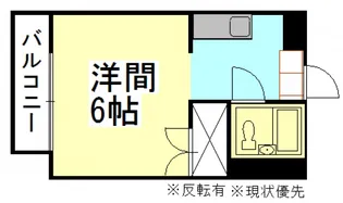 ファイブ南方【3階】の間取り