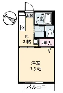 メゾンS&T【2階】の間取り