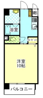 柳町Aマンション【5階】の間取り