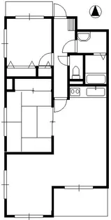 ビュー小林【6階】の間取り