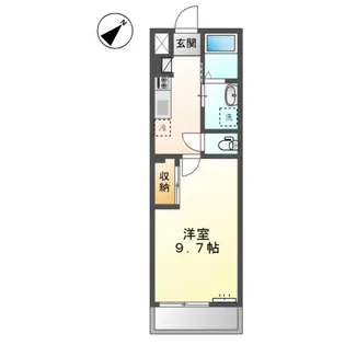 スカイコート【2階】の間取り