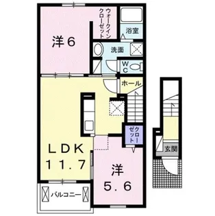 Happiness I【2階】の間取り