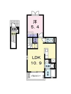 グランツ【2階】の間取り