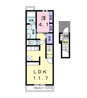 グランデM【2階】の間取り