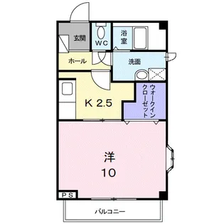 ルミエール21【2階】の間取り